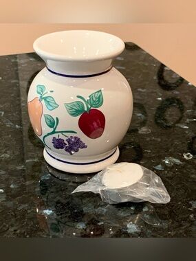 Princess House Orchard Medley Potpourri Warmer Simmerer w/ Tea Light 225